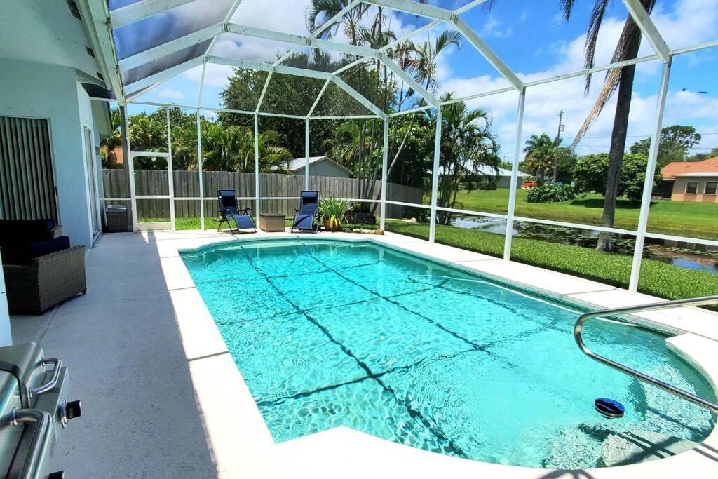 Our Beautiful Florida Vacation Home With Heated Pool Port St. Lucie Exterior photo